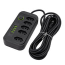 Régua Extensora com USB Alpha PowerStrip 2m