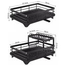 Escorredor de Pratos Ajustável Alpha DryRack