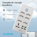 Régua Extensora com USB Alpha PowerStrip 2m