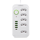 Régua Extensora com USB Alpha PowerStrip 2m