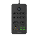 Régua Extensora com USB Alpha PowerStrip 2m