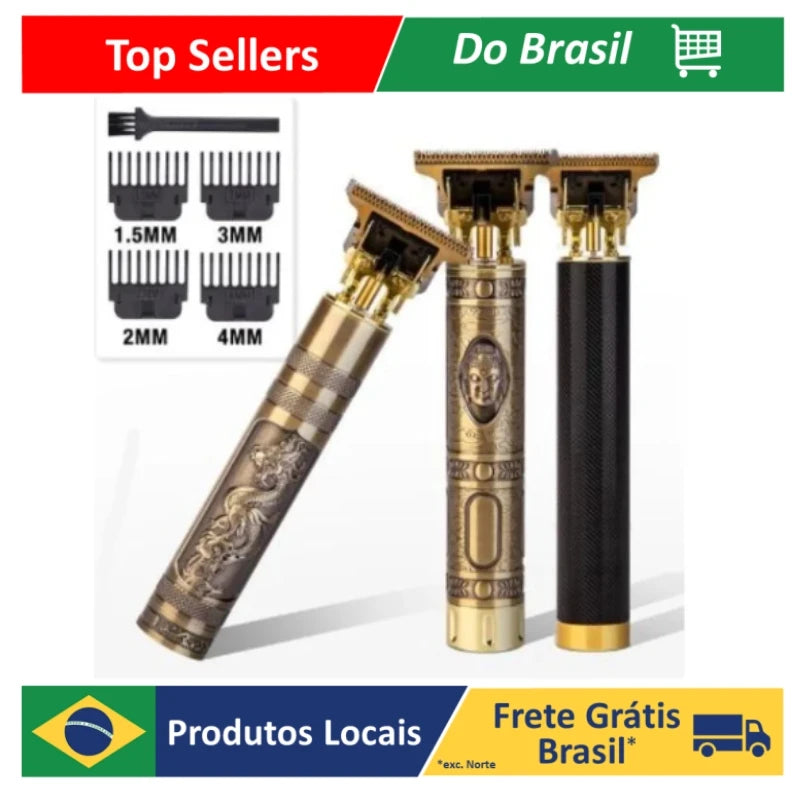 Máquina de Cortar Cabelo Profissional Alpha Barber T9