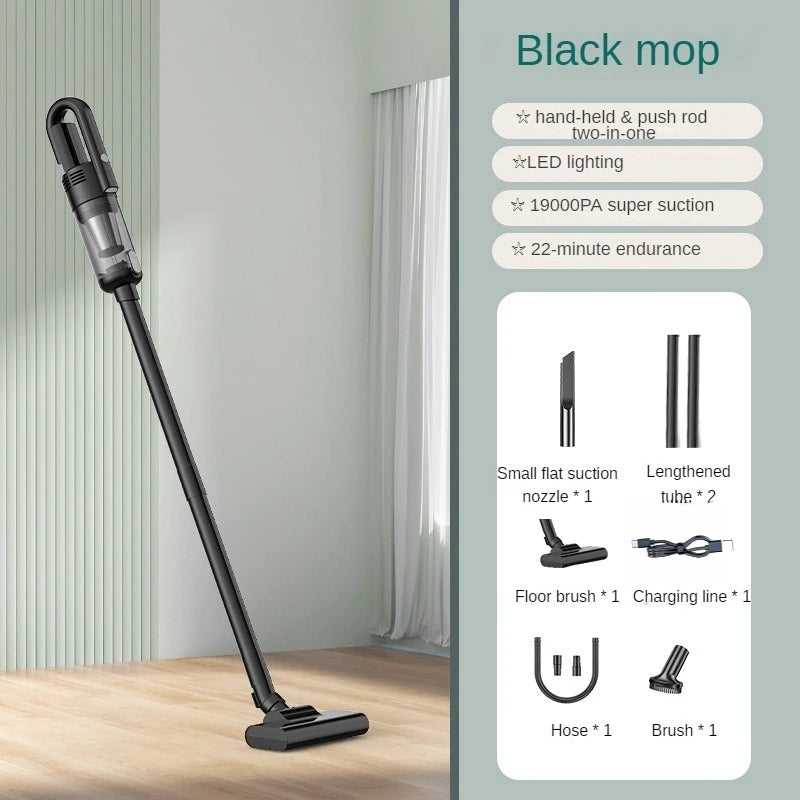 Aspirador de Pó Portátil Sem Fio Alpha CleanPro 19kPa