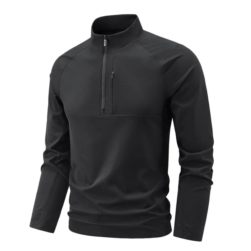 Polo Alpha SportDry – Manga Longa com Zíper