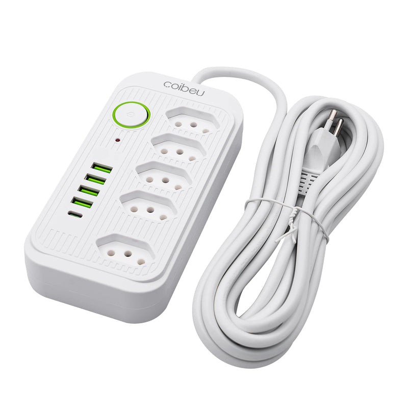 Régua Extensora com USB Alpha PowerStrip 2m