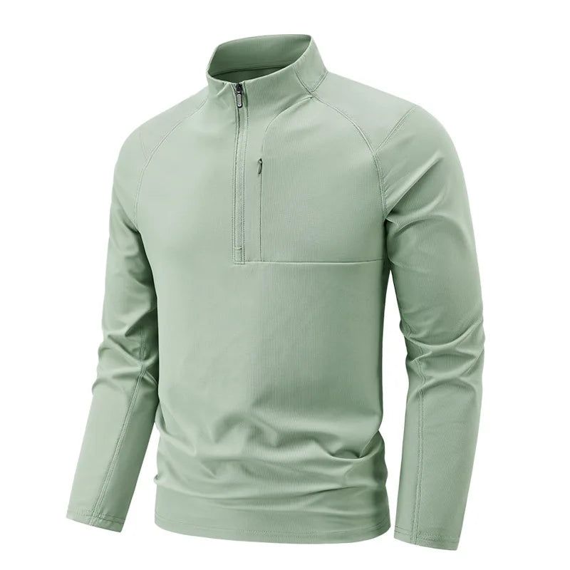 Polo Alpha SportDry – Manga Longa com Zíper