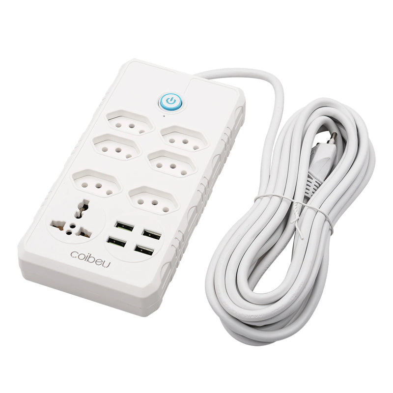 Régua Extensora com USB Alpha PowerStrip 2m
