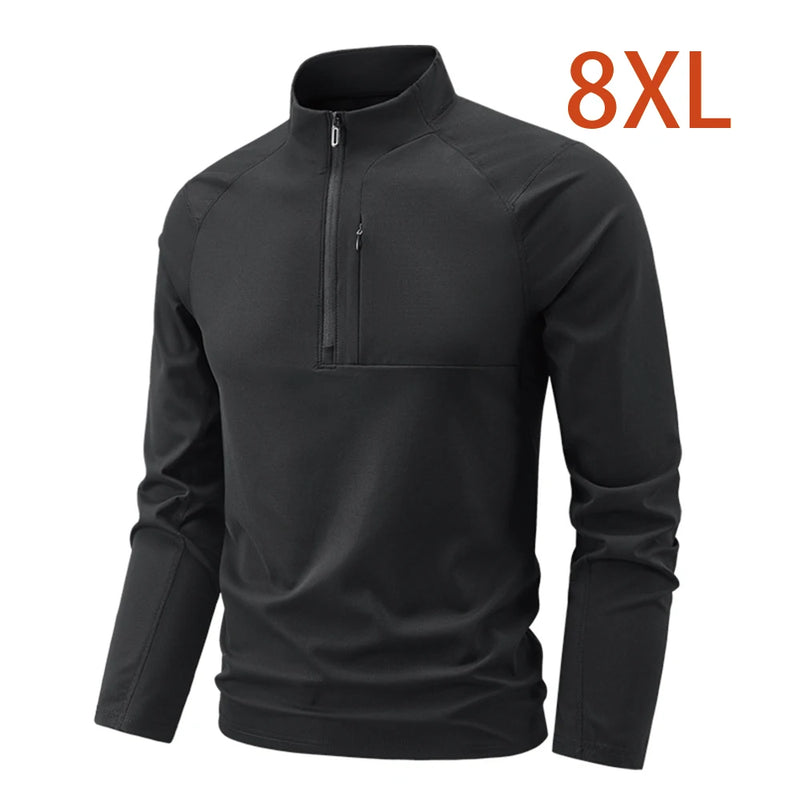 Polo Alpha SportDry – Manga Longa com Zíper