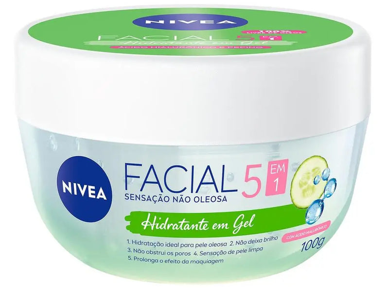 Hidratante Facial Nivea Ácido Hialurônico & Pepino – 100g