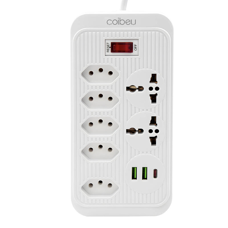 Régua Extensora com USB Alpha PowerStrip 2m