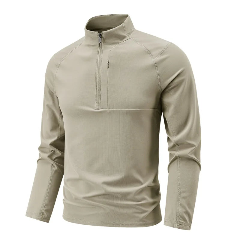 Polo Alpha SportDry – Manga Longa com Zíper