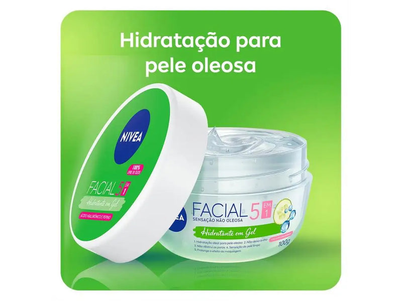 Hidratante Facial Nivea Ácido Hialurônico & Pepino – 100g