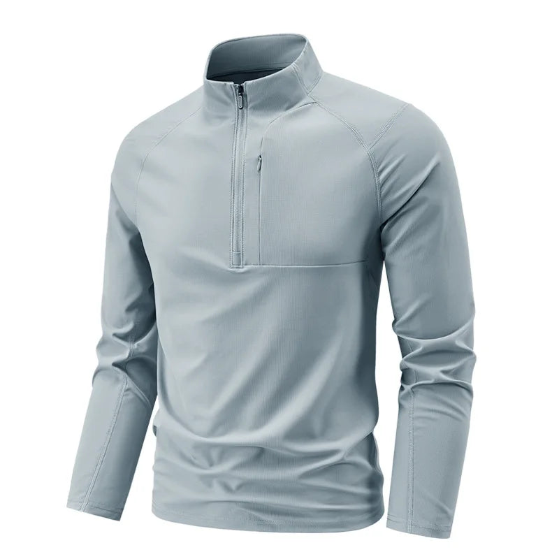 Polo Alpha SportDry – Manga Longa com Zíper